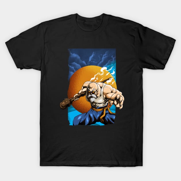 Kamesenin Master Roshi T-Shirt by namanyastudios